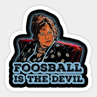 Waterboy Foosball T-Shirt - Table of Temptation Edition Sticker